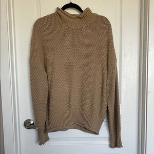 Chunky Knit Tan Sweater